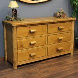 Cedar Log Dressers
