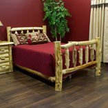 Cedar Log Beds