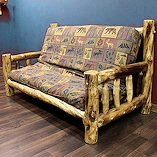 Log Futon Beds Log Futon Beds