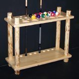 Pine Cue Racks & Dartboard Cabinets