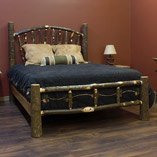 Hickory Log Beds Hickory Log Beds