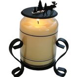 Iron Jar Candle Toppers